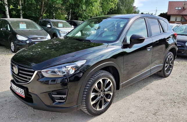 Mazda CX-5 cena 84950 przebieg: 155000, rok produkcji 2015 z Krośniewice małe 562